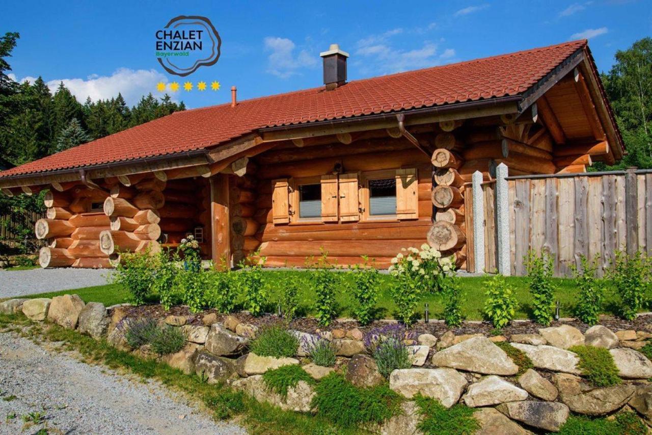 Chalet-Enzian-Bayerwald Arnbruck Buitenkant foto